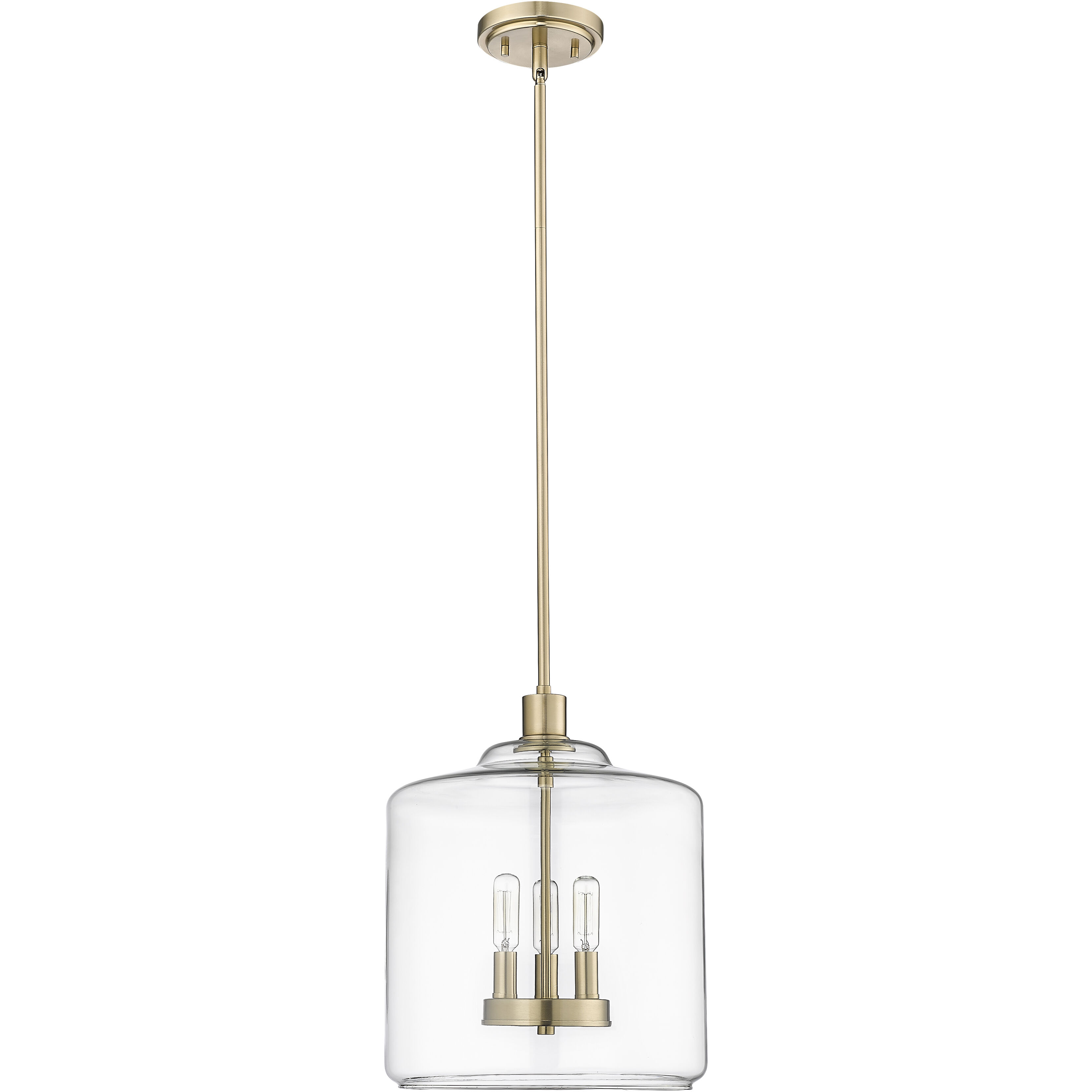 Asheville 3 Light 12.00 inch Pendant